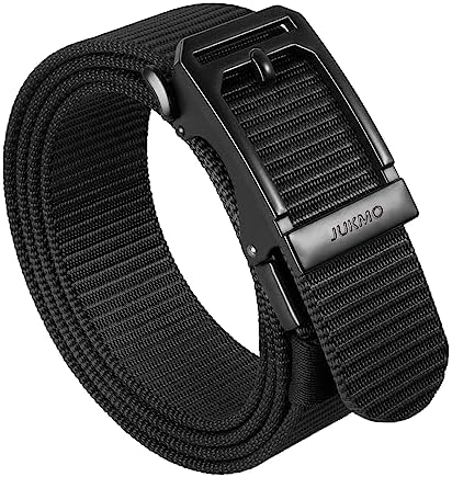 Ratchet Nylon Work Belt, Black